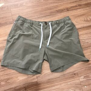 Chubbies Olive Green Athletic Shorts